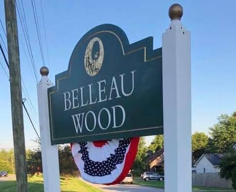 Belleau Wood Sign