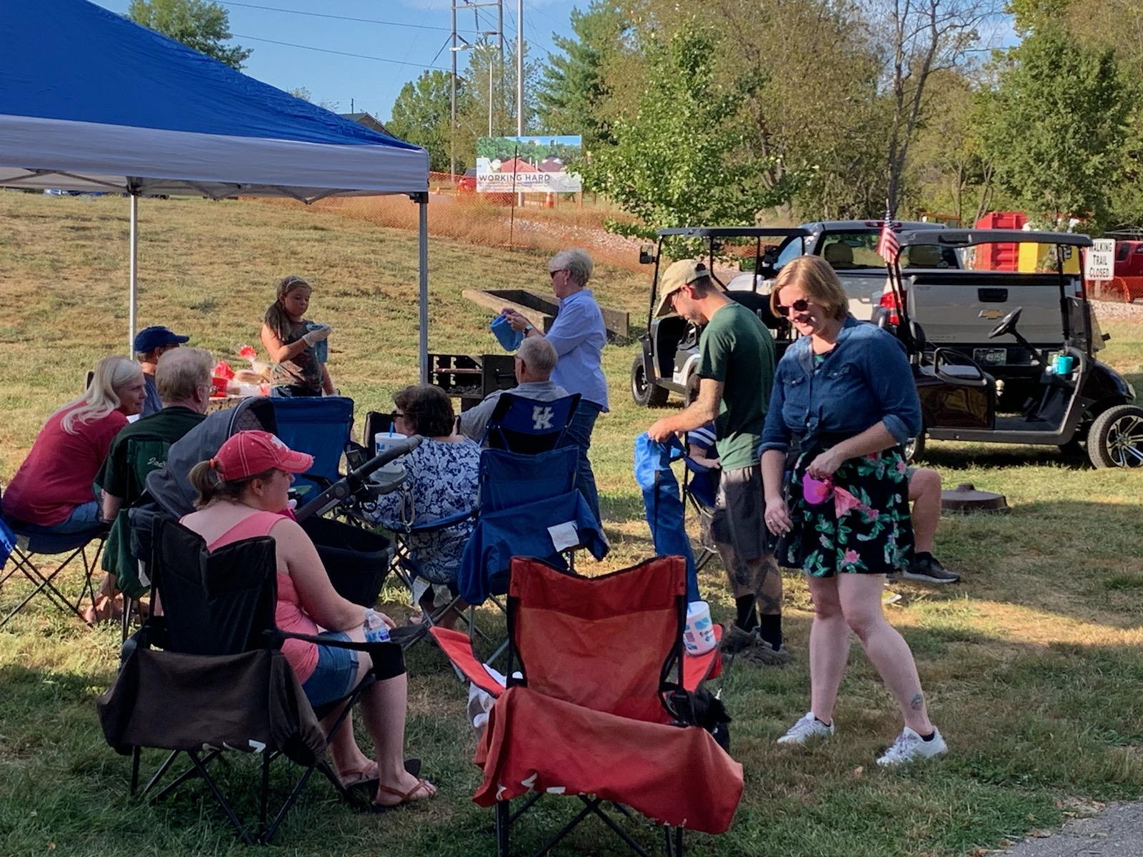 neighbors relaxing